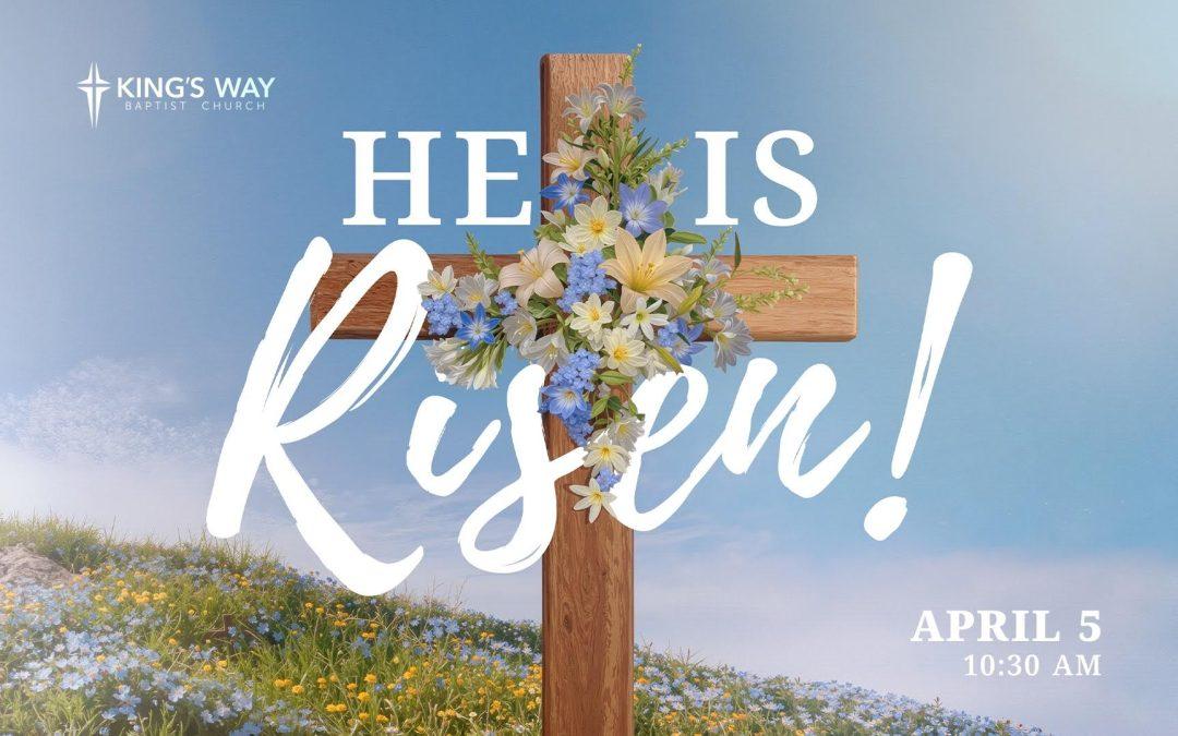 Easter 2026 – April 5th @ 10:30